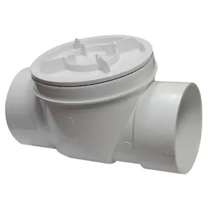 Brand New Canplas 223286W Backwater Valve 6 in DWV Replacement MPN