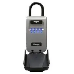 Master Lock 5424D Combination Lock Box, Numeric, Portable, 2-7/8 Width, 1-11/16 Shackle Clearance Must Have