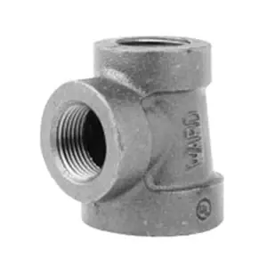 Ward 2X1DX2.BCT Class 125 SCH STD Black Cast Iron Reducing Tee Reduced Price