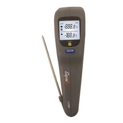 Certified Supco LIT6P Infrared Thermometer with Probe -4 to 518 deg F
