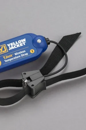 Hot Deal Yellow Jacket 67062 YJACK Temperature Strap, For Use With Yjack View App and P51-870 Titan device, 40 to 176 deg F Temperature Measurement Range, -0.4 to 131 deg F Operating Temperature, -40 to 122 deg F Storage Temperature
