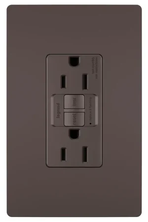 Legrand 1597TRDBCC4 Pass & Seymour 15A 125V GFCI Tamper Resistant Receptacle Dark Bronze Mega Sale