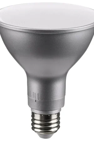 SATCO S11585 PAR Lamp, 11 W, 75 W Incandescent Equivalent, E26 Medium Lamp Base LED Lamp, PAR30LN Shape, 1000 Lumens Free Returns