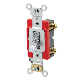 Deal Leviton 1221-PLC AC Quiet Toggle Switch 120 VAC 20 Amp 1 Pole 1 Hp