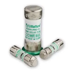Littelfuse CCMR015 15 Amp 600 VAC 500 VDC Class CC Dual Element Time Delay Fuse One Day Deal