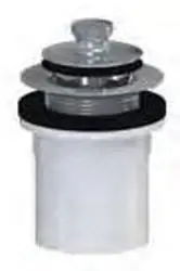 Watco 610-LT-PVC-CP 1-1/2-11-1/2 NPSM Bath Waste Quarter Kit with Hub Adapter Best Seller
