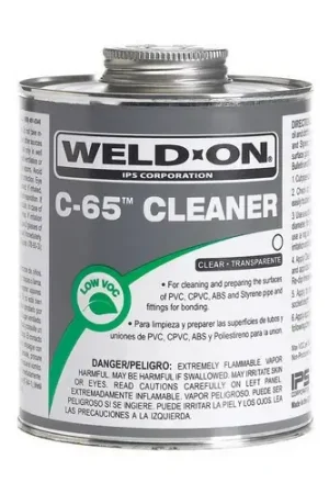 IPS Corporation 10200 Weld-On C-65 Pipe Cleaner 1 gal Can Clear Cheap