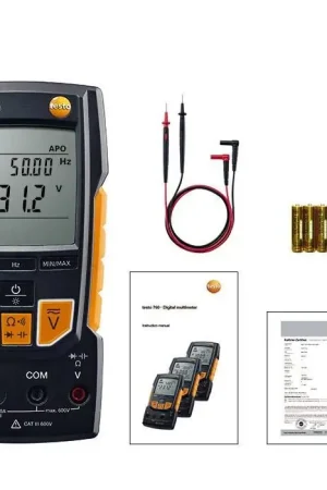 Testo 05907601 Digital Multimeter with Auto-Test and Capacitance Top Rated