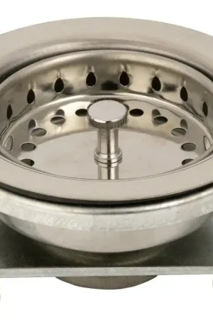 Free Returns Sioux Chief 245-16460C04 Ezy-On 4 x 2-1/4 in. Duo Sink Strainer