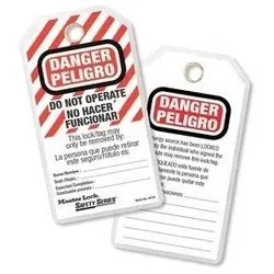 Time-Limited Master Lock 497AX Safety Tag Guardian Extreme Heavy Duty 3-1/8 Width x 5-3/4 Height