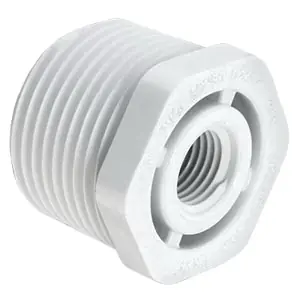 Spears 439-212 1-1/2X1-1/4 PVC Reducing Bushing MPTXFPT SCH40 Holiday Sale