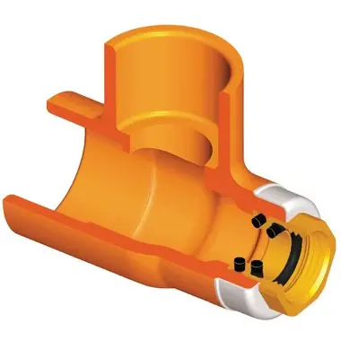 Get Yours Spears 4203-122G 1X1/2X1 CPVC FG HEAD TEE SOCXTHDXSOC
