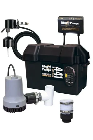 Liberty Pumps 441 12V Battery Backup Sump Pump System with Alarm Place Order