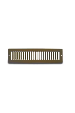Metal-Fab MFTSG102B Toe Space Grille 10 x 2 Brown While Supplies Last