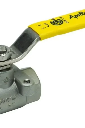 Top Rated Apollo Valves 7610827 76-100 Series 2 in CF8M Stainless Steel Standard Port Lever Lock FNPT 1500# Ball Valve