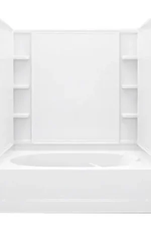 Grab Now Sterling 71100110-0 Shower Stall 40 gal Bath/Shower Wall Set