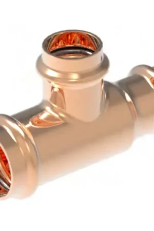 Budget Apollo 10077800 811R Tee - Reducing Run, Copper, Small Diameter, PxPxP, 1-1/2x1x1-1/2