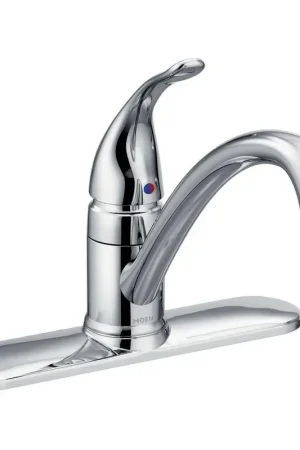 Moen 7081 Torrance Chrome Single Handle Kitchen Faucet Shop Now