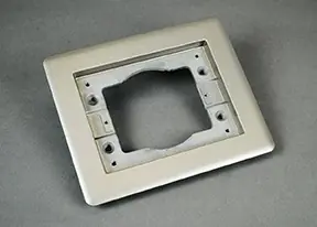 Legrand 817TCAL-NK Wiremold 1-Gang Carpet & Tile Flange Nickel One Day Deal