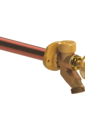 Today Only Woodford 17P-8 Anti-Siphon Freezeless Wall Faucet, 1/2 x 3/4 in, FNPT x MNPT, 8 in THK Wall, 125 psi