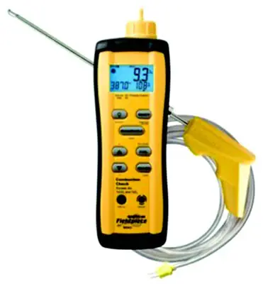 Buy Online Fieldpiece S0X3 Combustion Checker with Auto Pump, 0 to 25% Oxygen Concentration