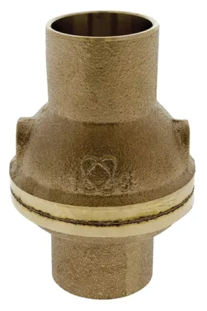 Nibco NJ7Q0XC Hydrapure S-480-Y-LF Bronze Ring Check Valve 1-1/2 in Replacement MPN Deal