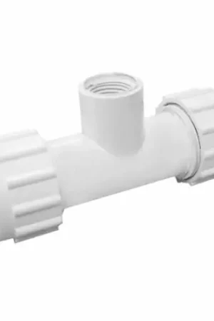 B&K 162-105 Compression Tee, 1 in, Compression x IPS, PVC High Quality