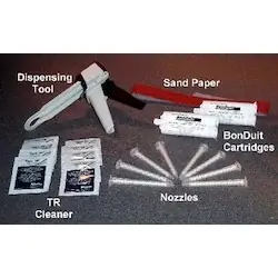 American Polywater BT-KITG Polywater Bonduit Adhesive 3 Adhesive Cartridges 8 Mixing Nozzles 1 Strip 1 Dispensing Tool Top Pick