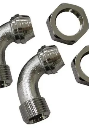 Jones Stephens B49010 Bathcock Coupling Elbow Chrome-Plated 1 Pair Sale