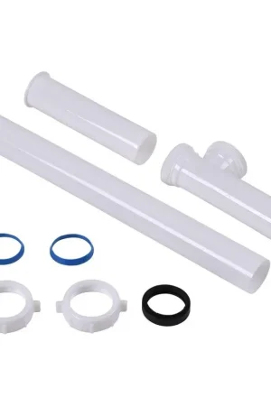 Dearborn P9100GE Plastic Disposer Kit in White Hassle-Free Returns
