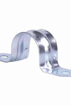 Crouse-Hinds 4963 Crouse-Hinds Series 496 3-1/2 Inch Steel 2-Hole Rigid Conduit Strap Professional Grade