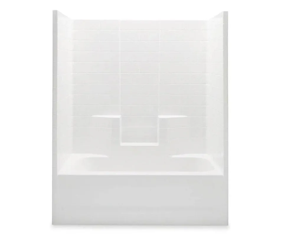 Aquatic 2603CTWR-WH Everyday 60 in. x 33-1/4 in. Tub & Shower Unit Right Drain Exclusive Offer
