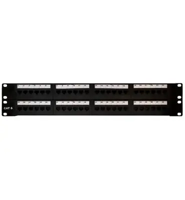 Fresh Stock Legrand 48845CC6 Patch Panels, 48 Port T568A/B Universal Wiring