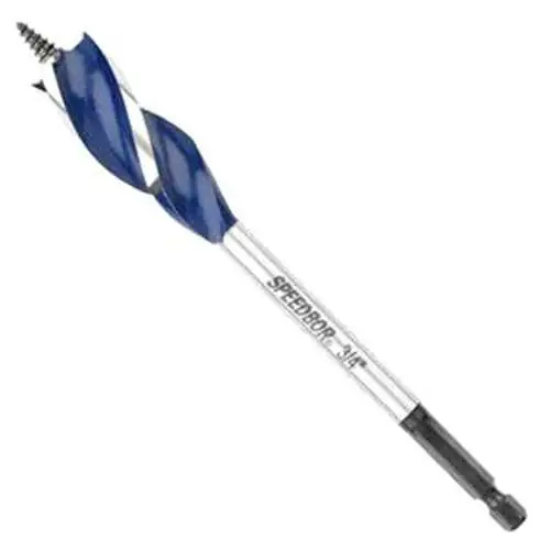 IRWIN 3041004 SPEEDBOR MAX 6 Standard Length 3/4 Drill Bits Last Chance