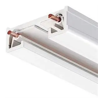 Juno Lighting R6FTWH R Series 6' 1-Circuit Track Section - White Authentic
