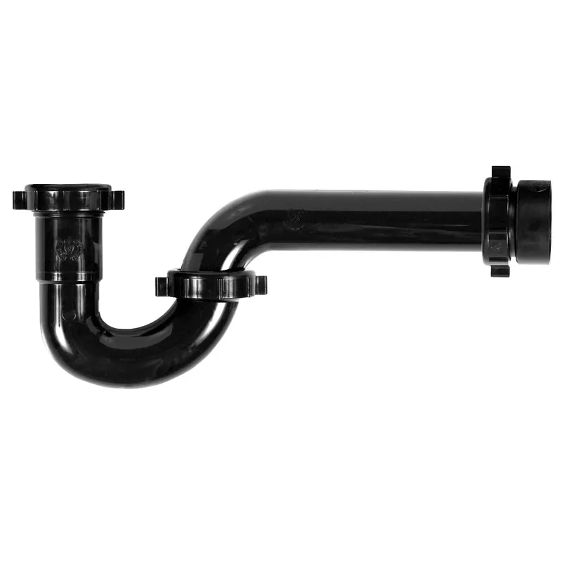 Get Yours Dearborn A9704B 1-1/2 in. Plastic P-Trap in Black