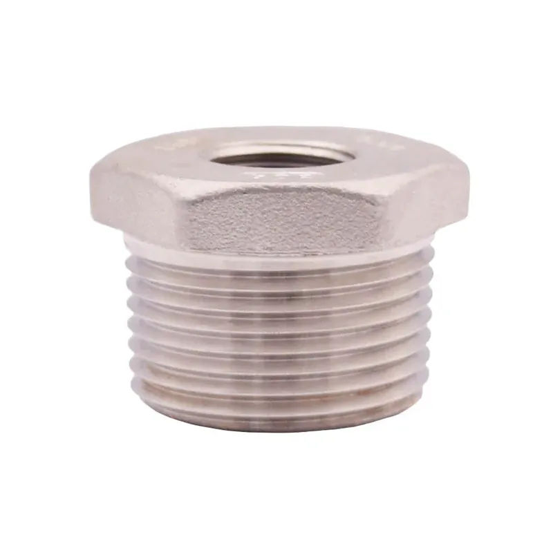 Legend Valve 404-495 Hex Bushing 1-1/2 x 1-1/4 in Threaded 304 Stainless Steel One Day Deal