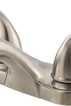 Buy Online Pfister LJ143-610K Pfirst Series Two Handle Centerset Bathroom Sink Faucet in Brushed Nickel