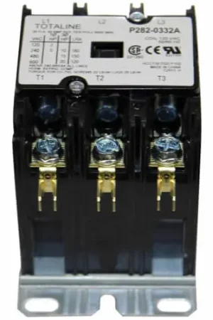 Hassle-Free Returns Carrier P282-0332A 3Pole 30Amp 120V Contactor