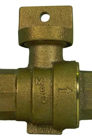 A.Y. McDonald 5131-269 1 in. FIP Stop and Drain Ball Valve M76001G Premium