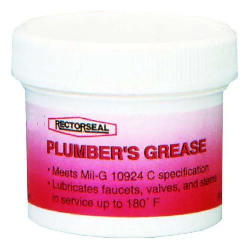 Hassle-Free Returns Rectorseal 50811 Plumbers Grease 2 oz.