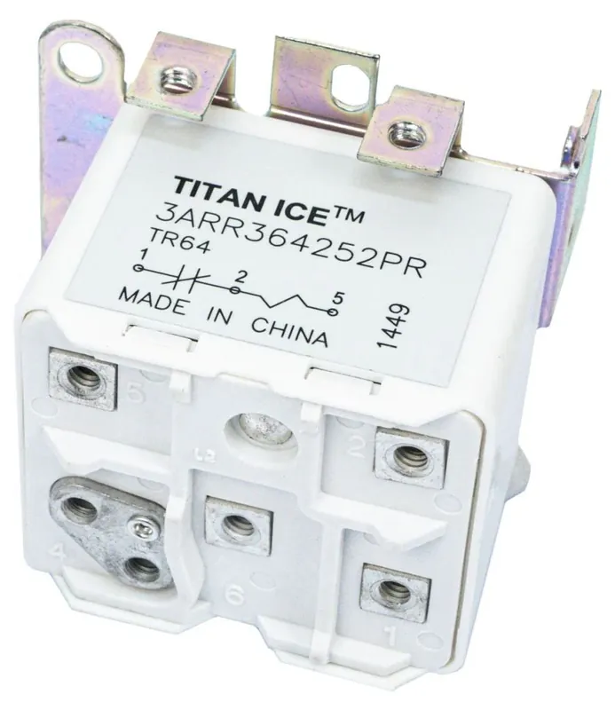 Top Rated Titan Ice TR64 Potential Relay - 395 Coil Voltage - GE Replacement