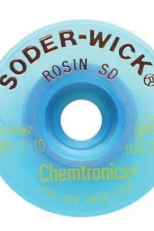 Flash Sale Chemtronics 80-2-10 Soder-Wick Rosin Activated Desoldering Braid 0.060 x 10' Replacement MPN