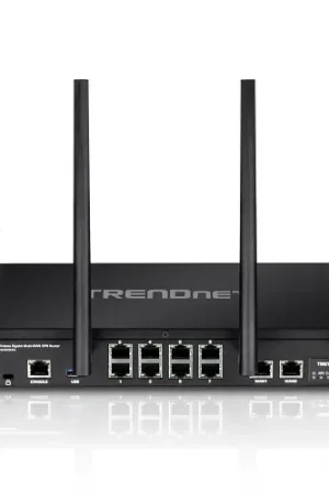 Bargain TRENDnet TEW-829DRU AC3000 Tri-Band Wireless Gigabit Dual-WAN VPN SMB Router