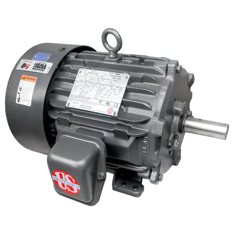 U.S. Motors HD10P4E Hostile Duty Three Phase TEFC Horizontal - Footed Motor Deal