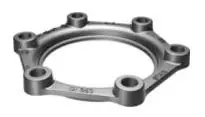 Flash Sale Star Pipe Products MJG02 2 Inch Mechanical Joint 350 PSI Asphaltic Seal Coated Ductile Iron Gland