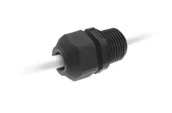 Direct From Factory Heyco M8437 1 NPT Nylon Liquidtight Cord Grip, .590-1.000 Cable Range - Black
