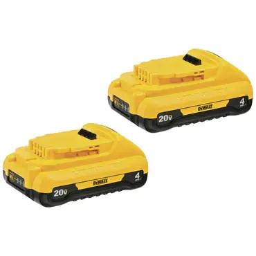 Top Pick DeWalt DCB240-2 20V MAX Compact 4Ah Dual Pack