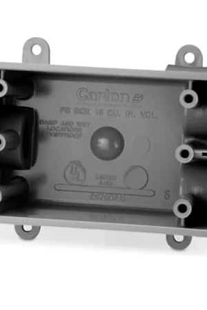Budget CARLON E979DFN-CAR 1/2 FSCC PVC BOX
