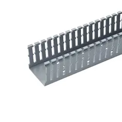Weekend Sale Panduit F2X3LG6 Narrow Slot Wiring Duct No Cover